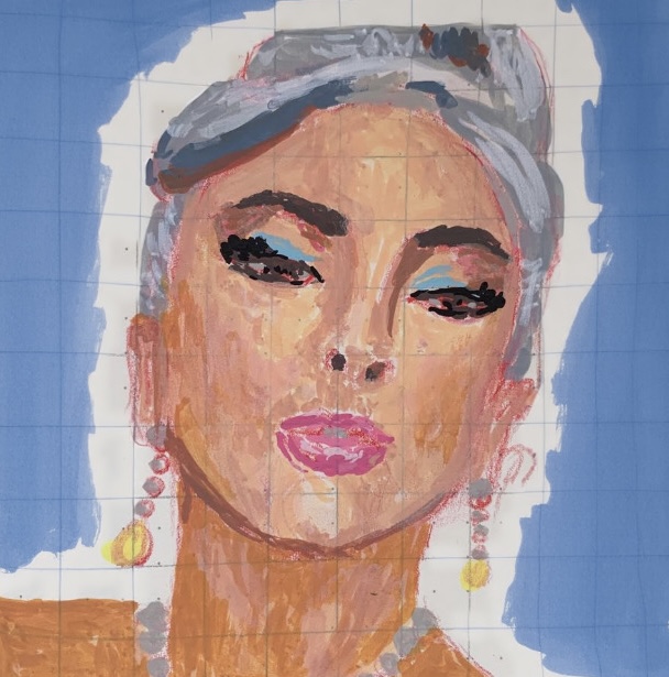 How To Create a Marker Portrait- Time Lapsed Marker Portrait Demo