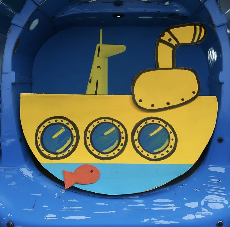 Exploring Ocean Habitats in a Yellow Submarine: A Simple Paper Craft